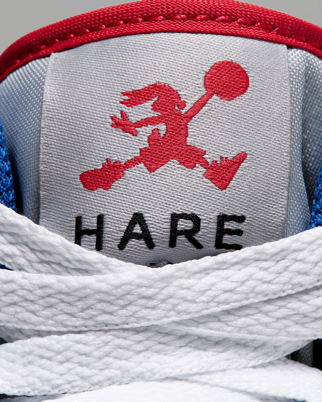 Big Kid's Air Jordan 1 Mid SE "Hare" Light Smoke Grey/University Red/Cool Grey/Varsity Royal IZ4720-001