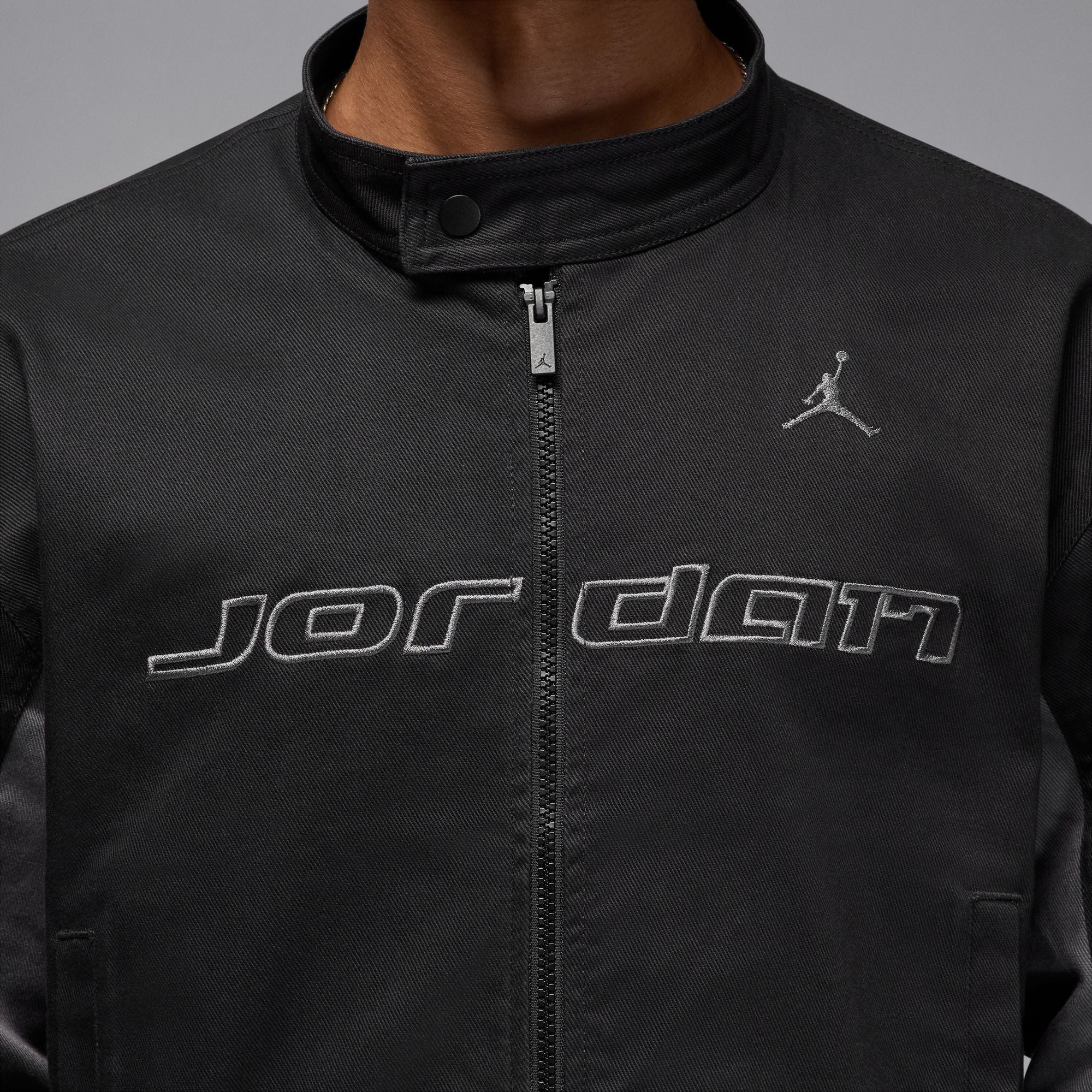 Men's Jordan Brooklyn Motorsport Jacket - Black/Iron Grey/Iron Grey 3