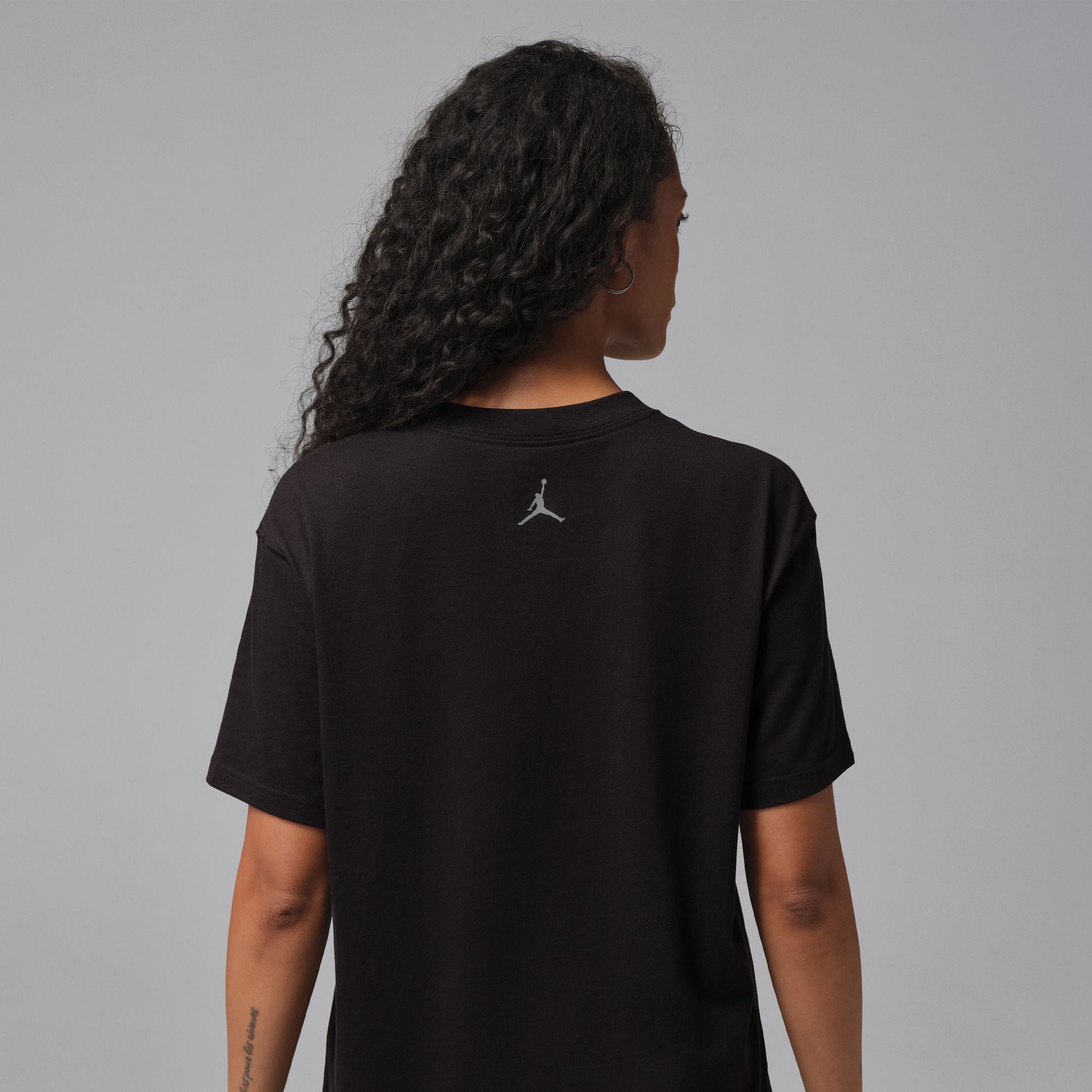 Women's Jordan Flight Graphic T-Shirt - Black/Smoke Grey 3
