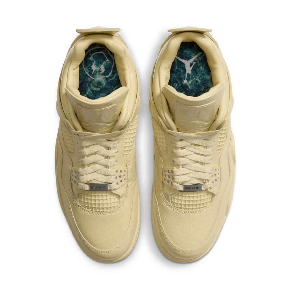Men's Air Jordan 4 Retro x J Balvin Amazonas Lemonade/Multicolor IW2872-700