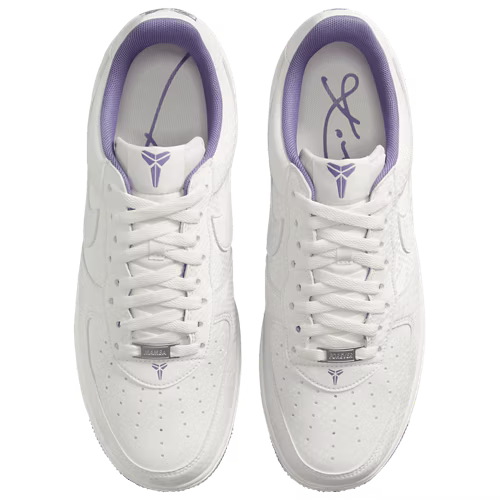 Men's Nike Kobe Air Force 1 Low Purple/Summit White IB0018-102