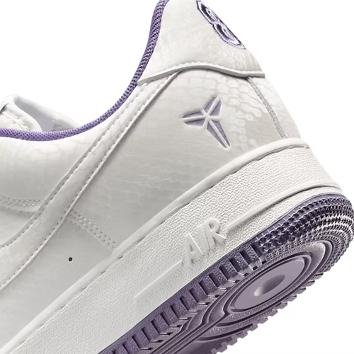 Men's Nike Kobe Air Force 1 Low Purple/Summit White IB0018-102