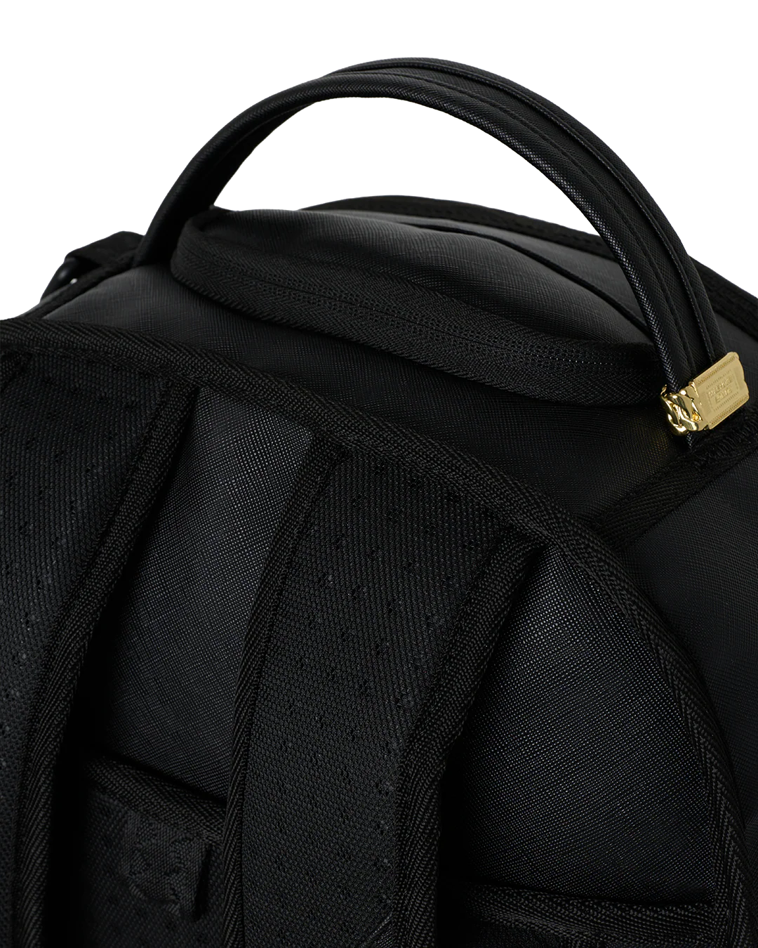 Sprayground Glossy Bossy - Black Metallic Backpack