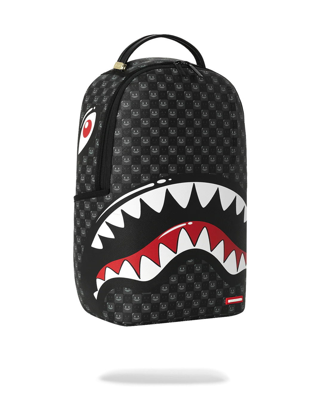 Sprayground Sharks in Paris Wtf Bubbly Black Check Backpack