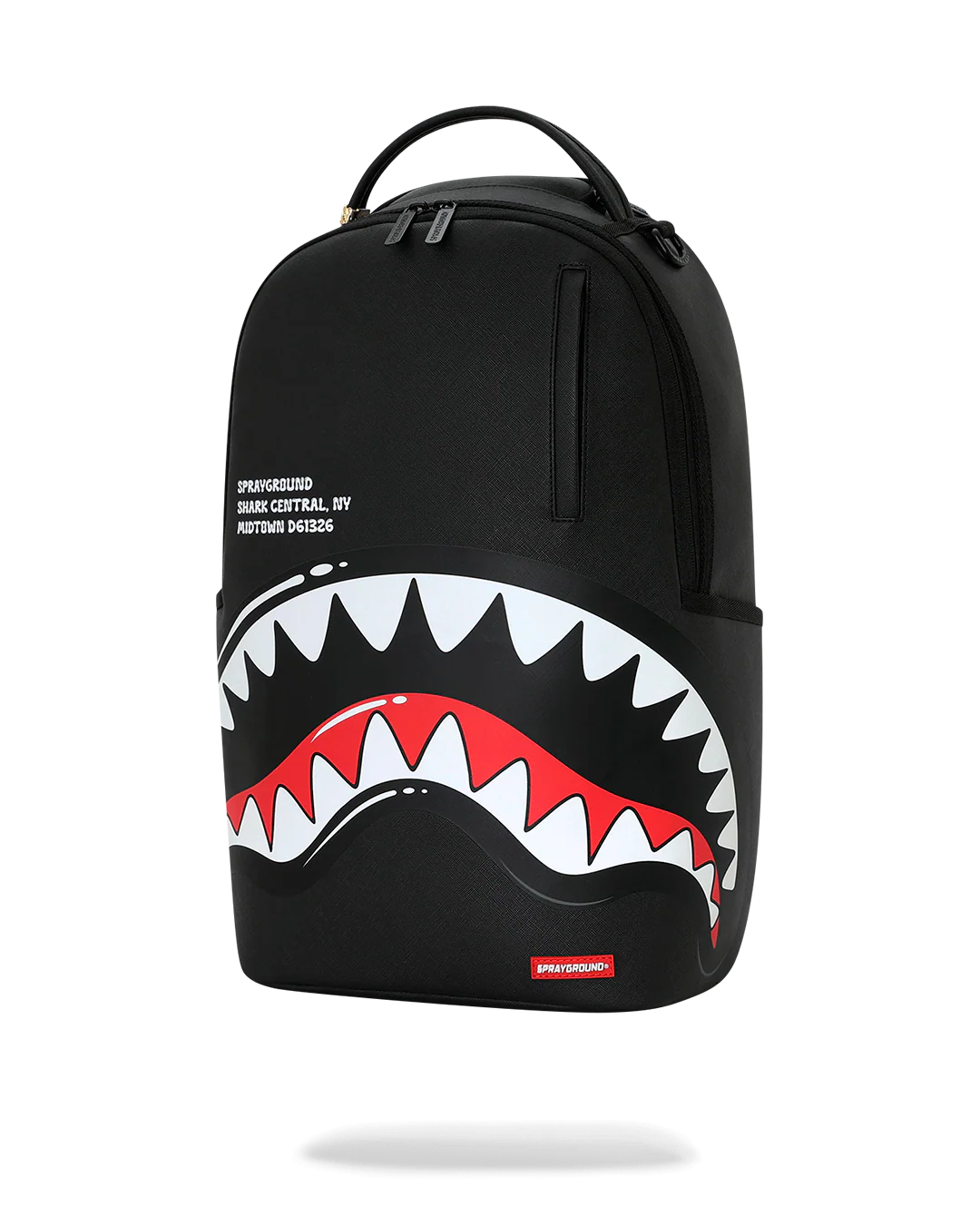 Sprayground Shark Central Bubble Shark Backpack - Black