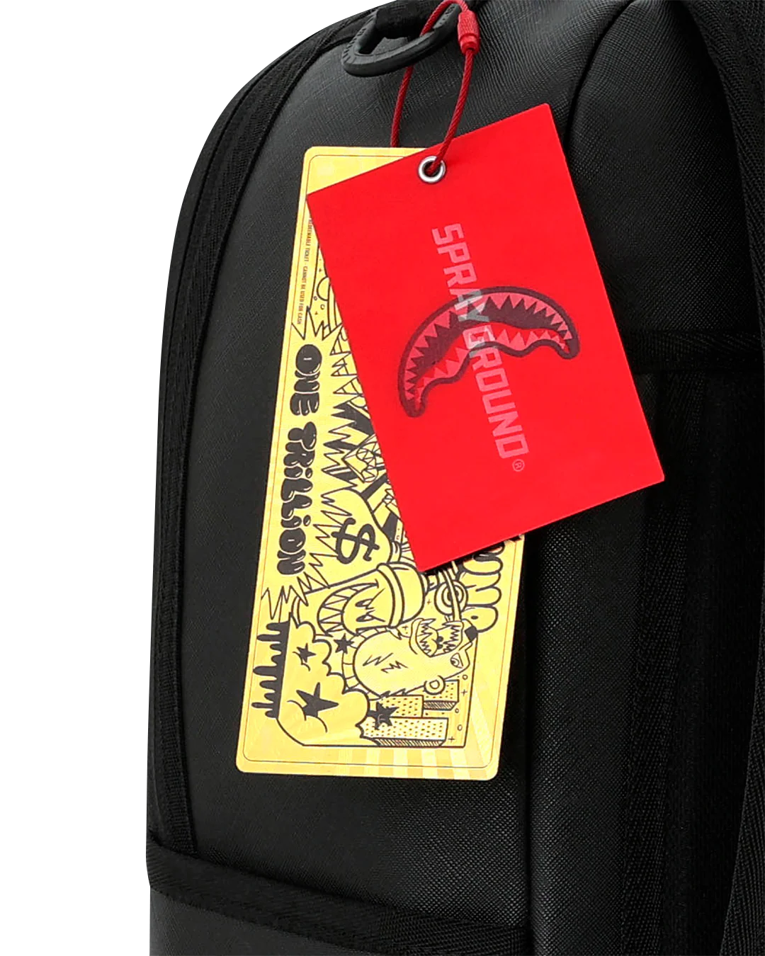 Sprayground Shark Central Bubble Shark Backpack - Black