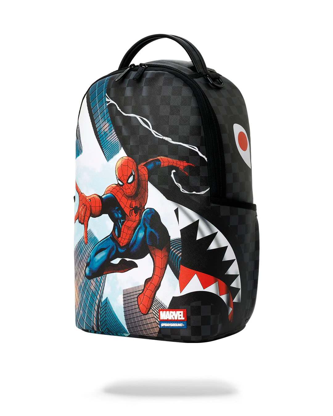 Sprayground Marvel Spiderman Curtain Reveal Backpack