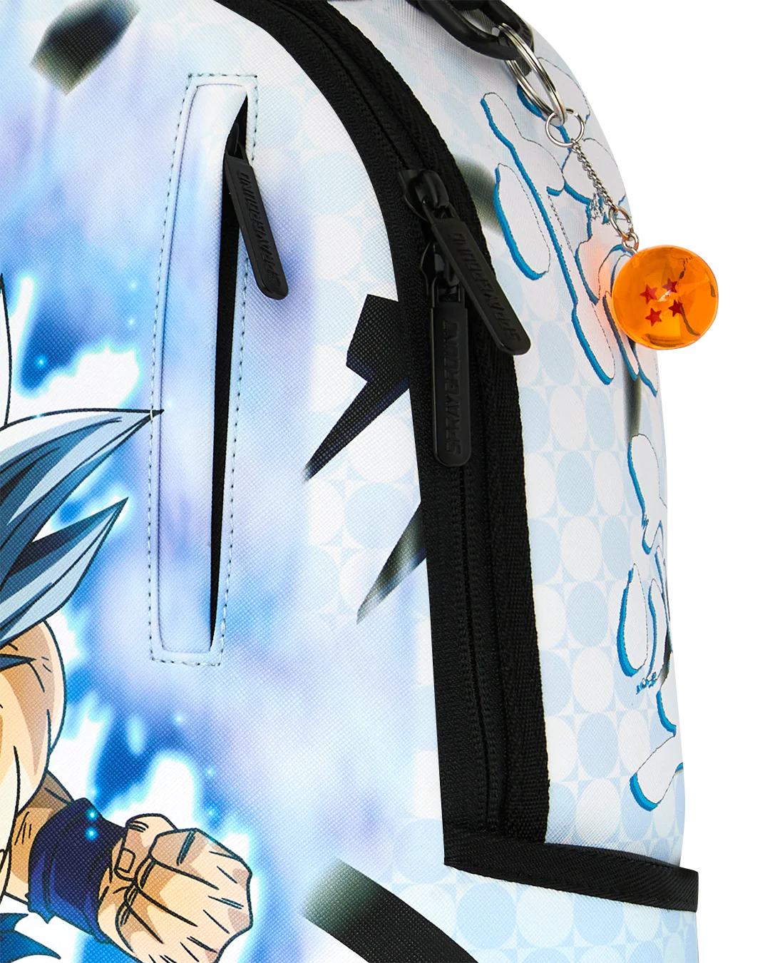 Sprayground DBZ Ultra Instinct Goku Backpack