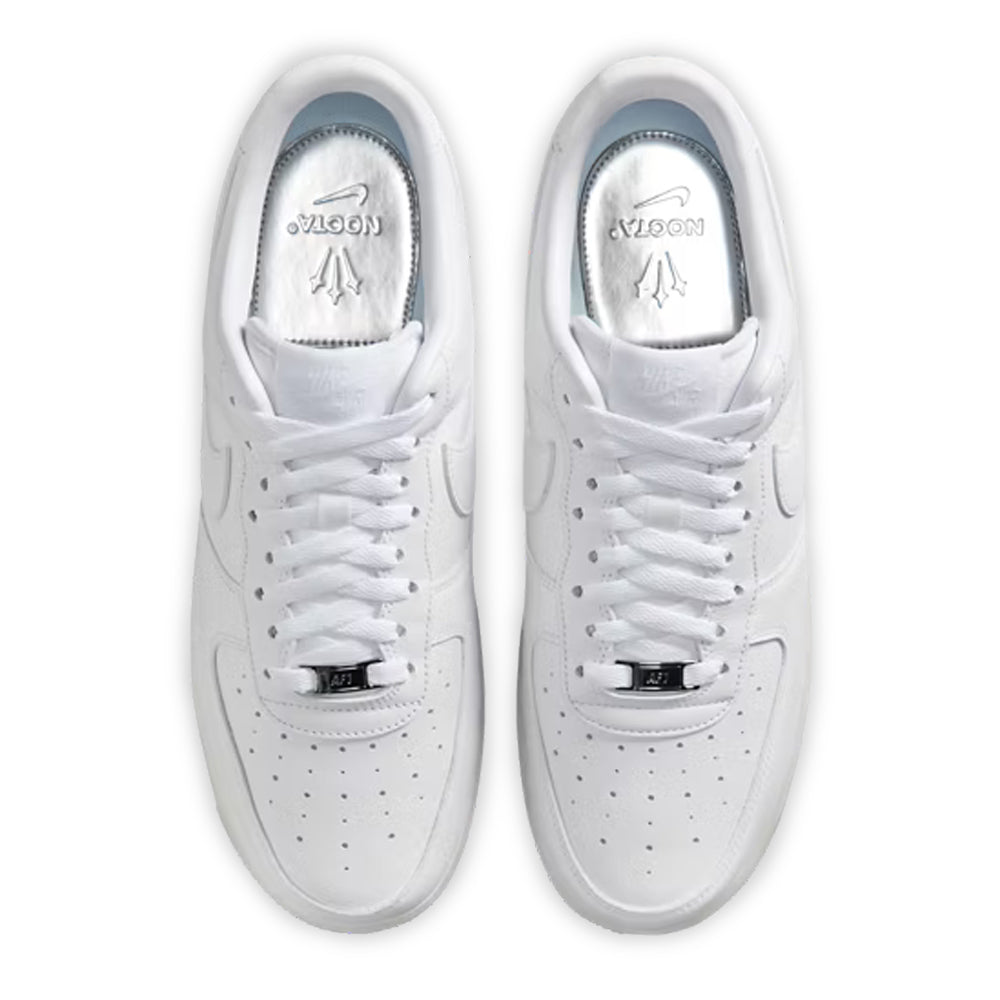 Men's NOCTA Nike Air Force 1 Low White/Silver CZ8065-101
