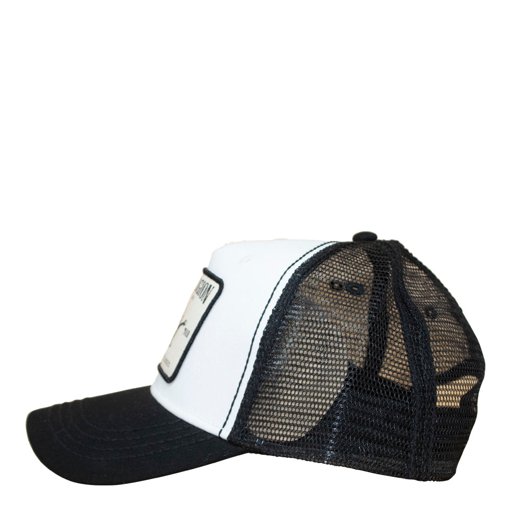 True Religion Concert Patch Trucker Hat - Black 2