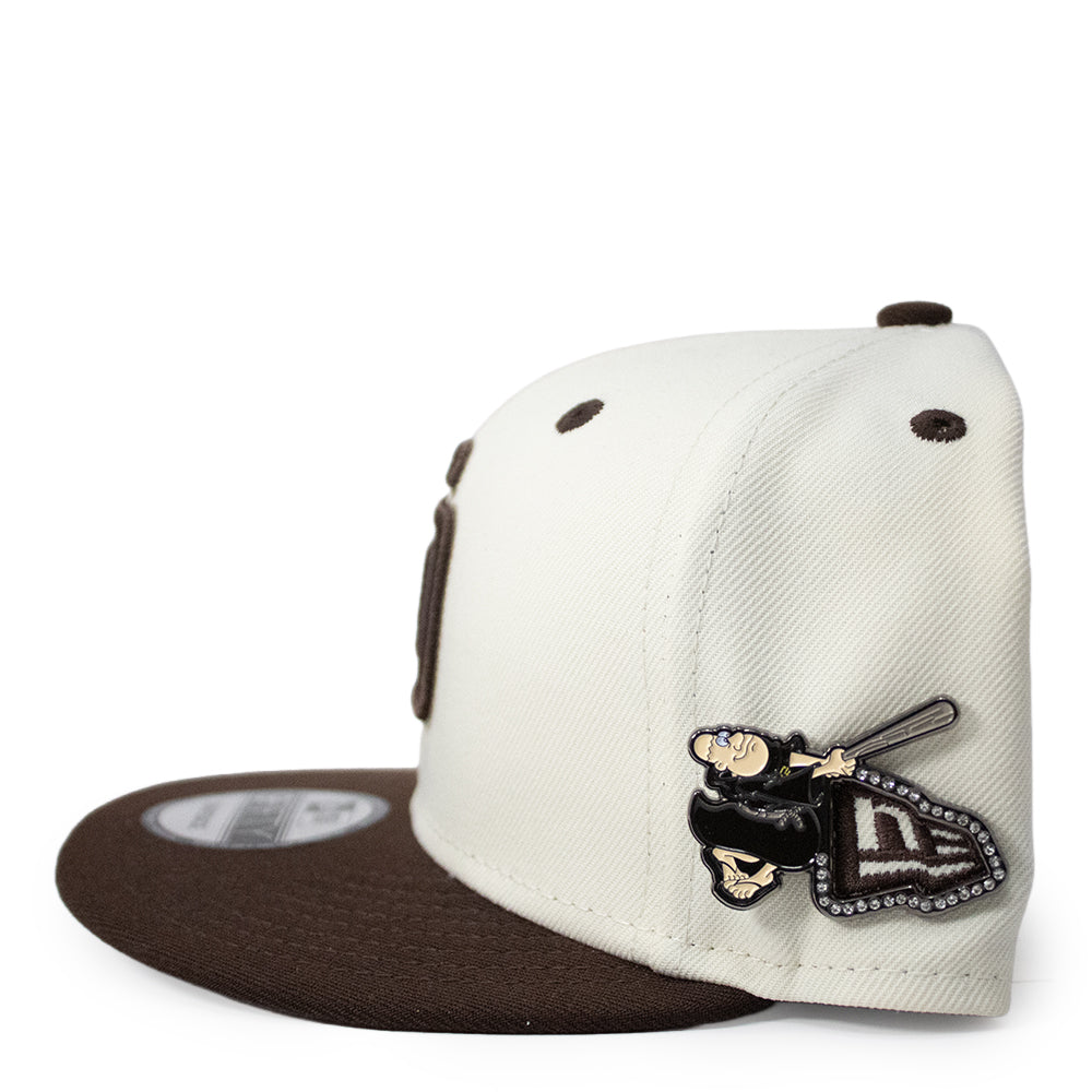 New Era Mascot Pin 26993 San Diego Padres Adjustable Cap 2