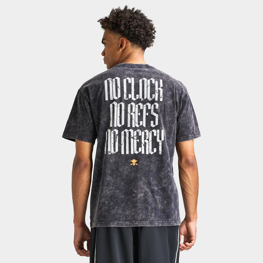 Men's Nike Sportswear Max90 No Mercy Graphic T-Shirt - Black/Bright Citrus 5