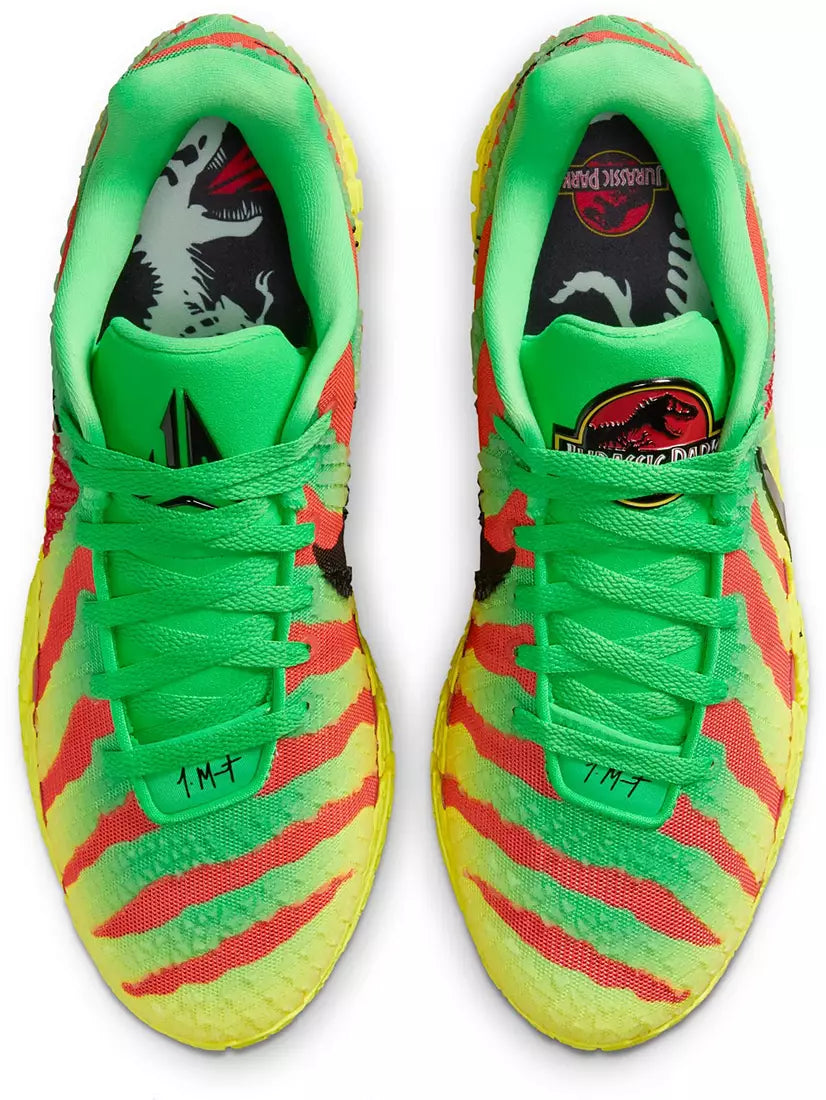 Men's Nike Ja 3 Jurassic Park Explorer Green Spark/Black/University Red/Dynamic Yellow IU7240-300