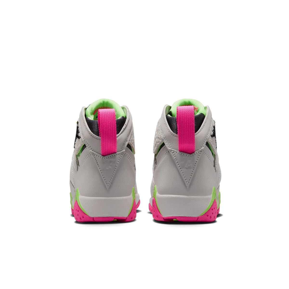 Big Kid's Air Jordan 7 "Tennis Day" Phantom/Lemon Twist-Pink Blast-Anthracite IV6509-030