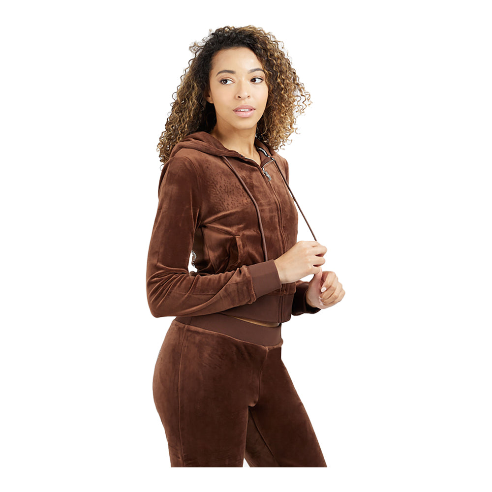 Juicy Couture Women's OG Big Bling Velour Hoodie 2