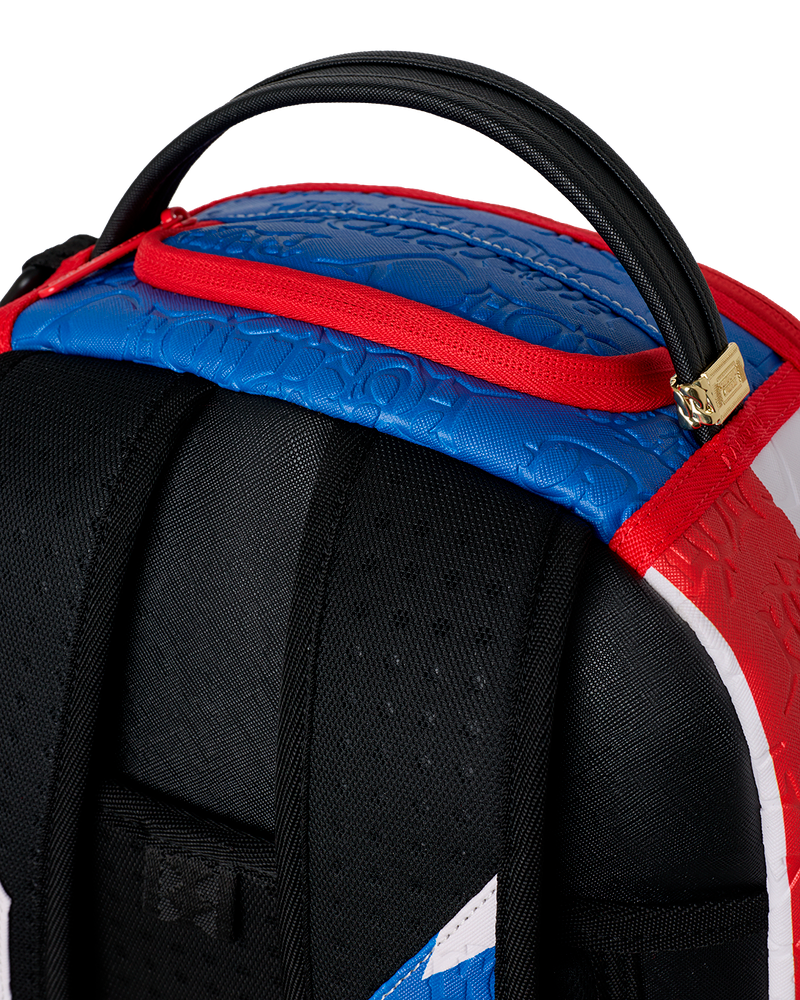 Sprayground Jon Z Puerto Rico Flag Center Shark - Multi-Color