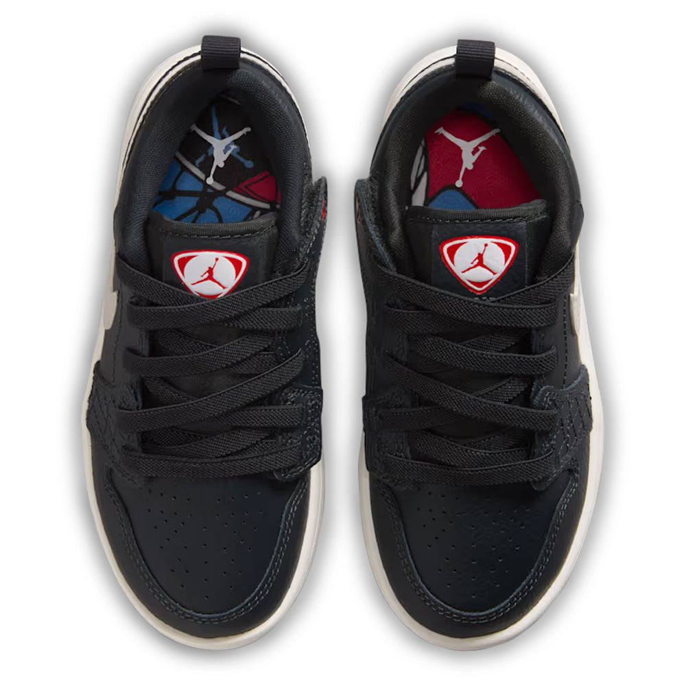 Little Kid's Air Jordan 1 Low Alt SE Off Noir/University Red/Game Royal/Sail IV6783-001