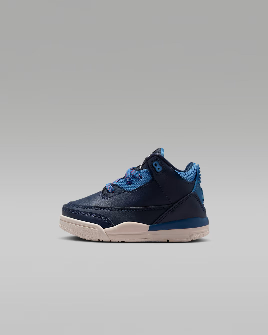 Toddler Air Jordan 3 Retro Sport Renaissance Obsidian/Track Red/Chalk/Chalk HQ0782-400