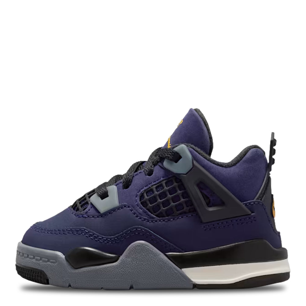 Air Jordan 4 Retro - Imperial Purple - Toddler Sneakers