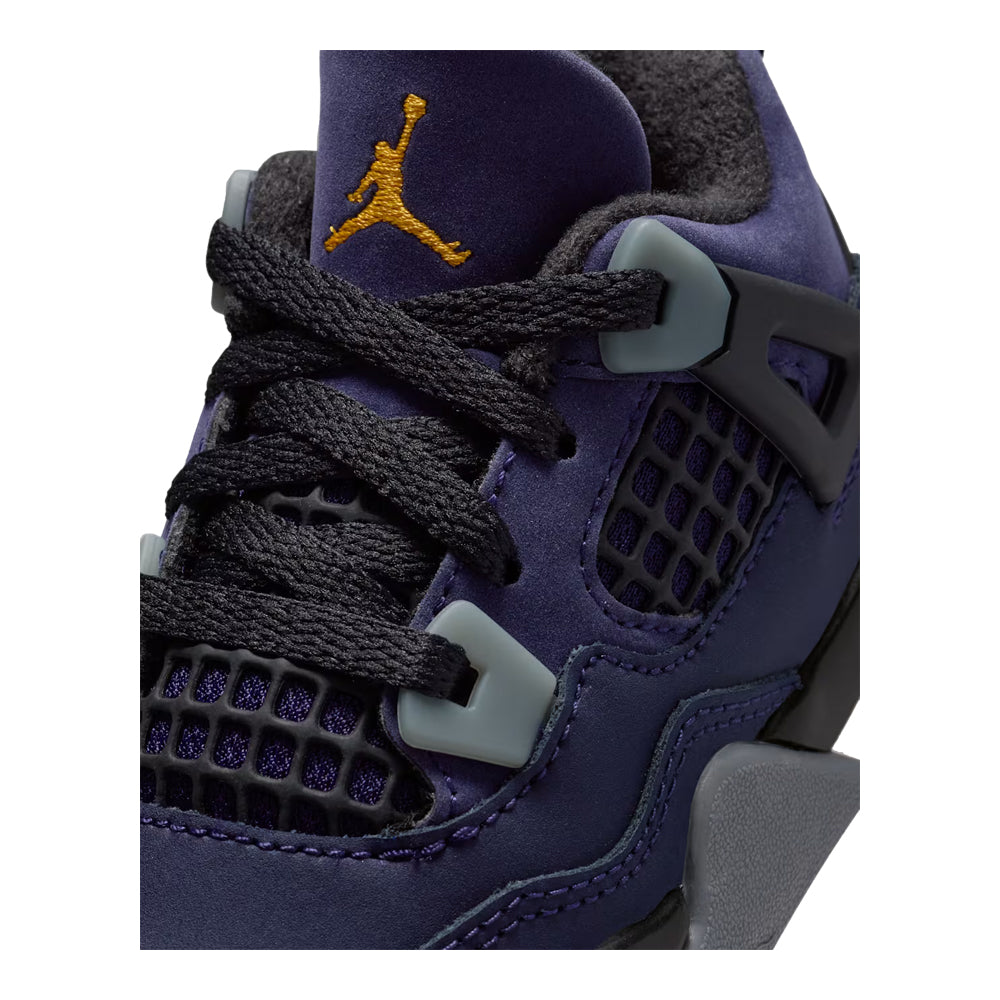 Air Jordan 4 Retro - Imperial Purple - Toddler Sneakers