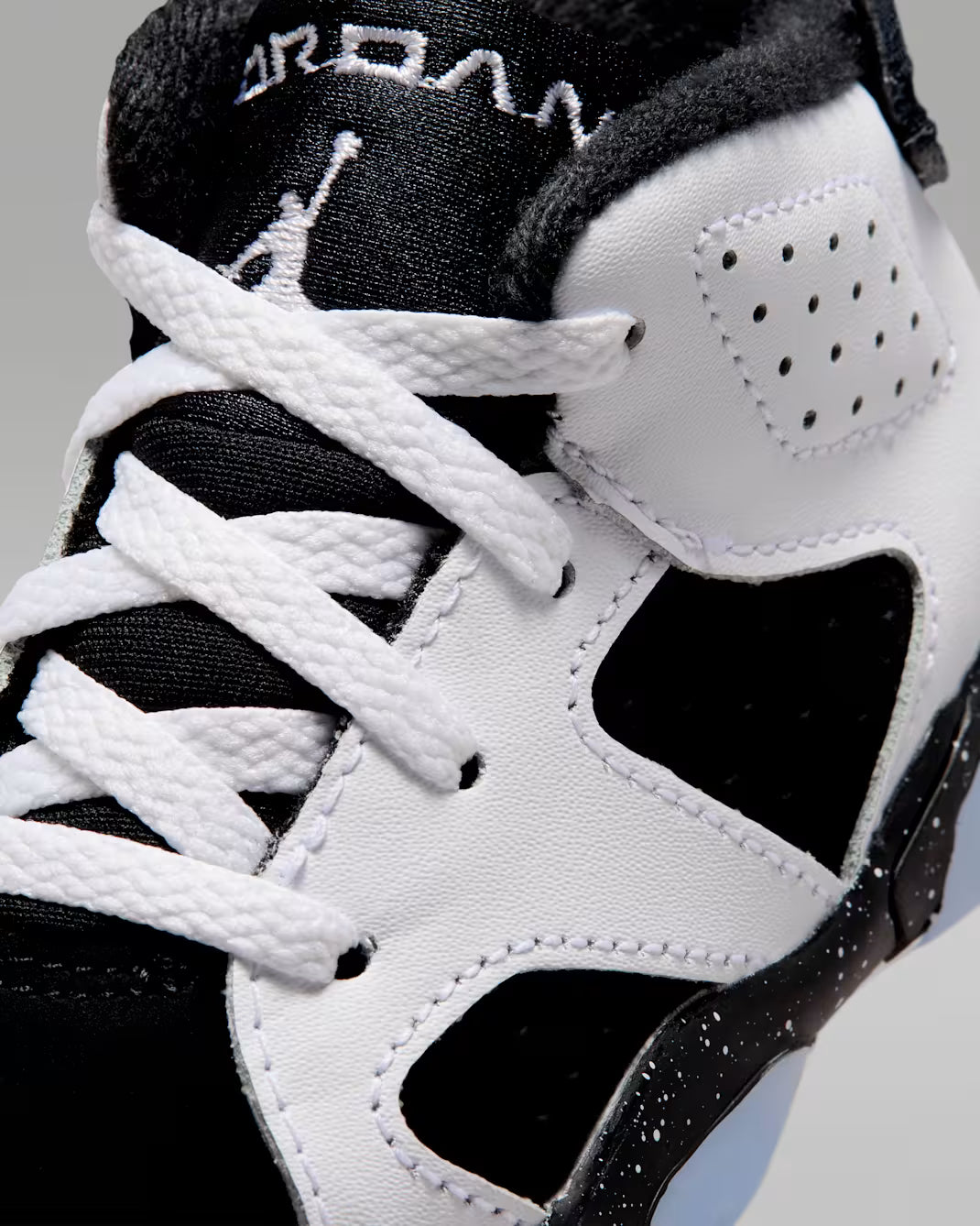 Toddler Air Jordan 6 Retro Oreo White/Black DV3606-108