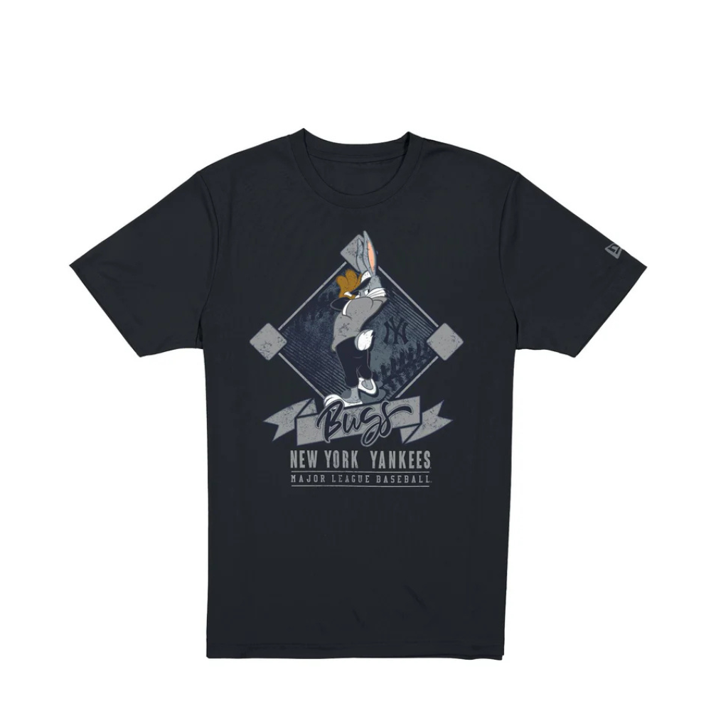 New Era Looney Tunes 'Bugs Bunny' New York Yankees Men's T-Shirt Navy