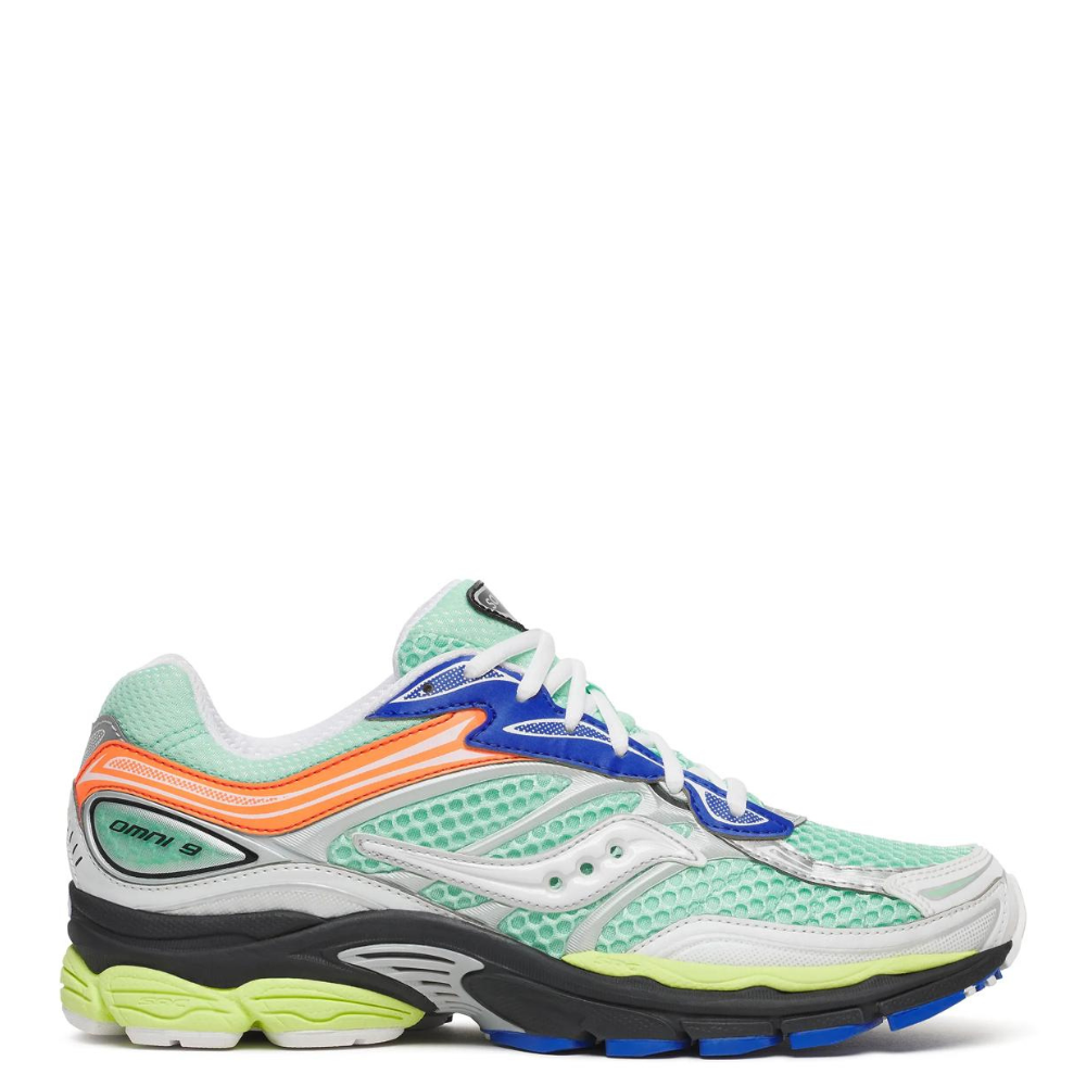 Saucony ProGrid Omni 9 "Mint & Multi" Men's Sneakers