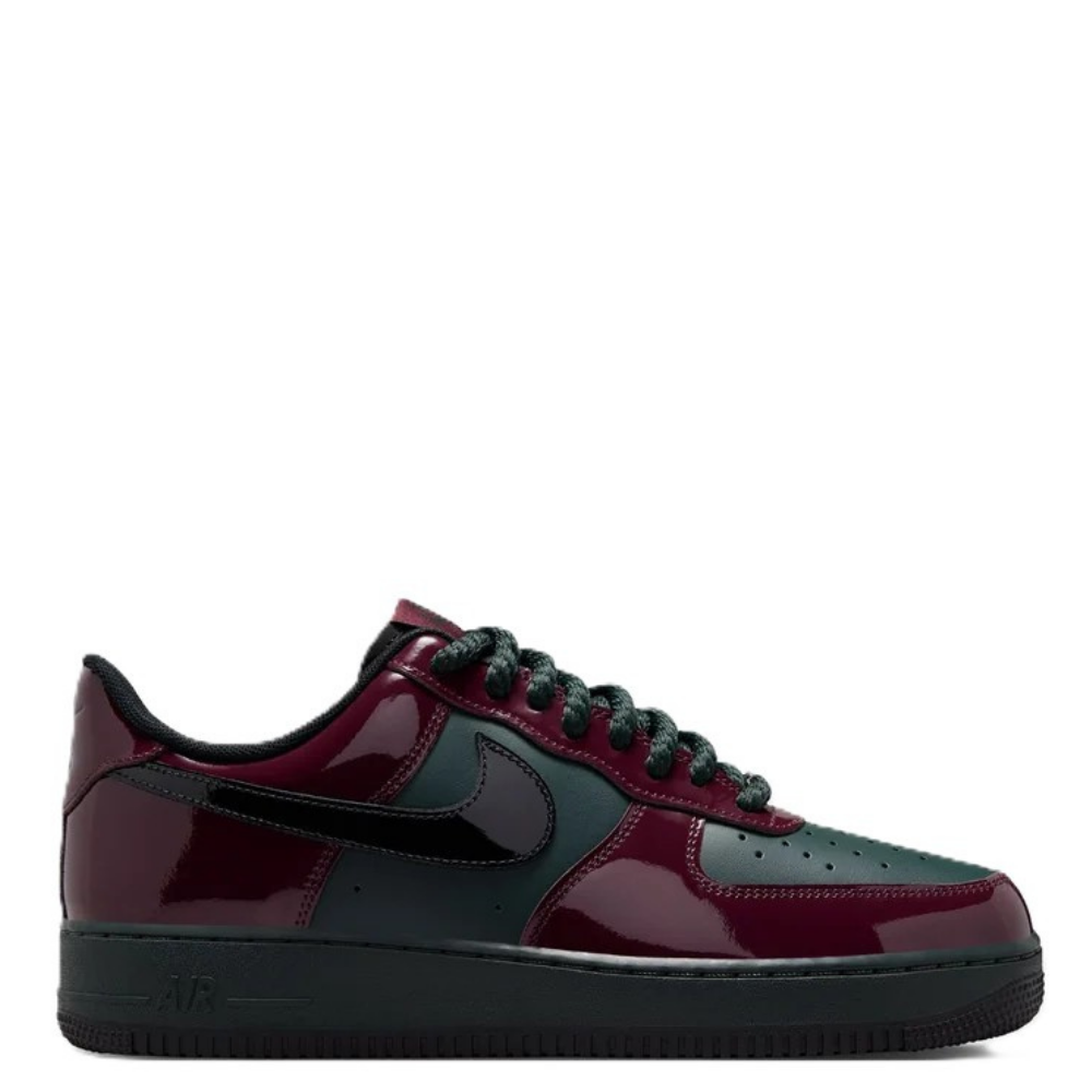 Nike Air Force 1`07 LV8 "Patent Burgundy Crush" Men's Sneakers