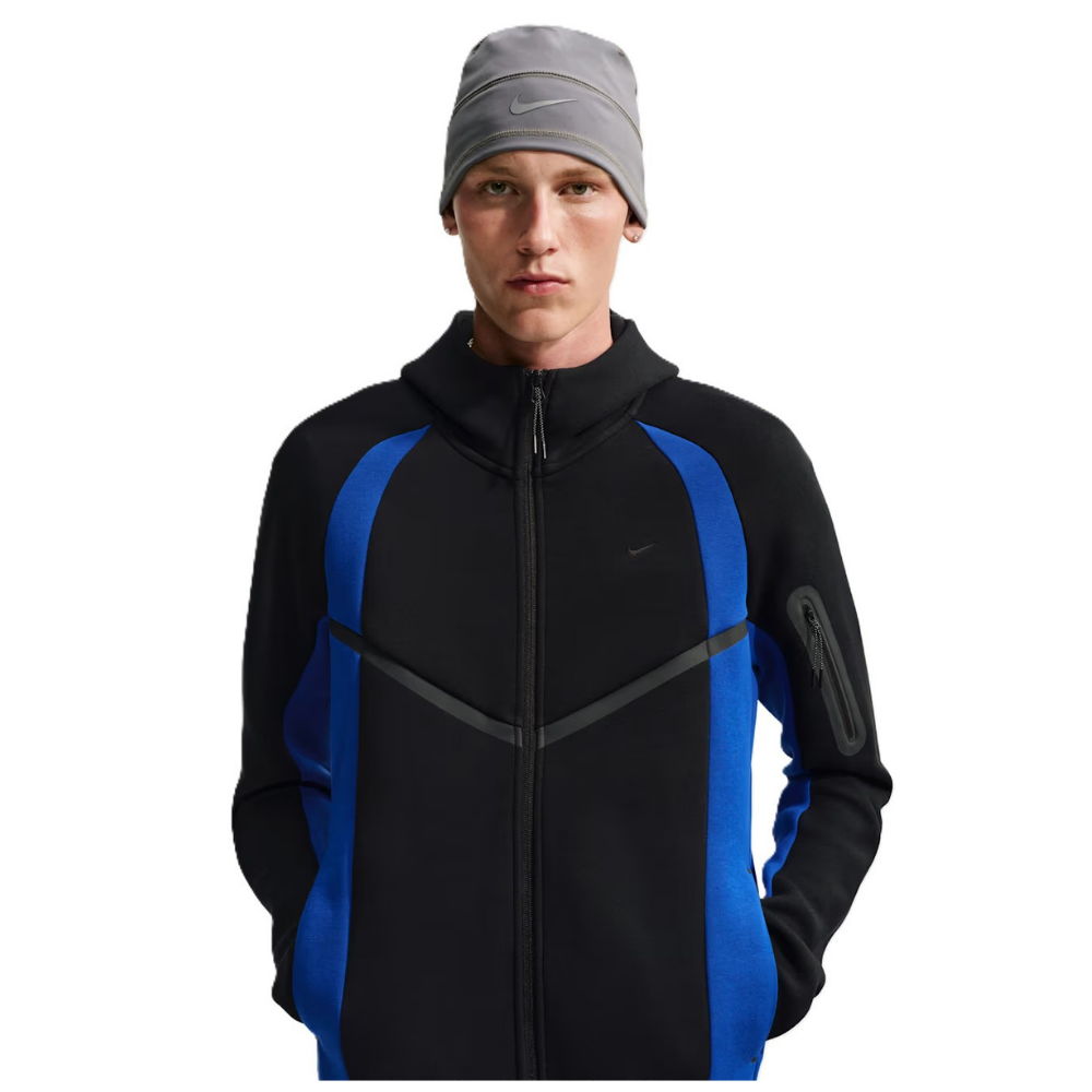 Nike Tech Men's Colour-Block Full-Zip Fleece Windrunner Jacket