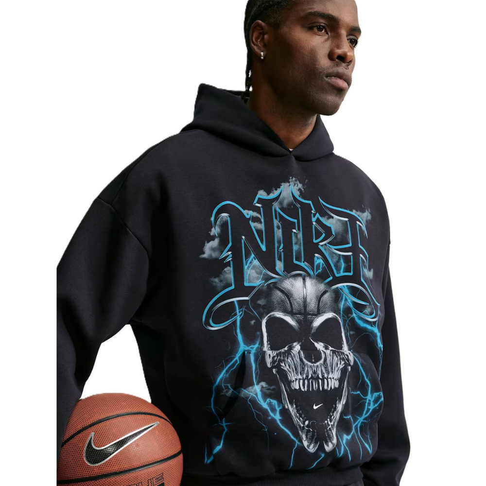 Nike Standard Issue Men's Brushed Pullover Basketball Hoodie