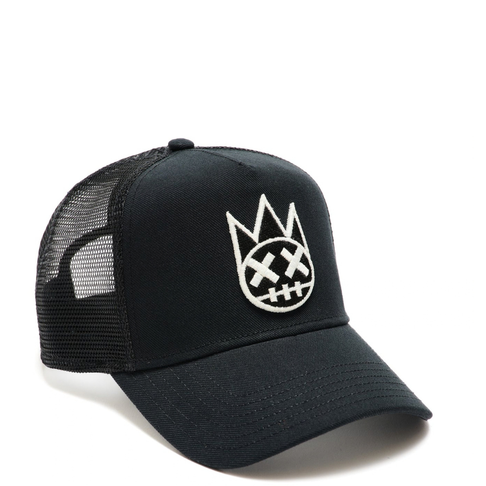 Men's Cult Of Individuality White Clean Logo Mesh Back Trucker Hat