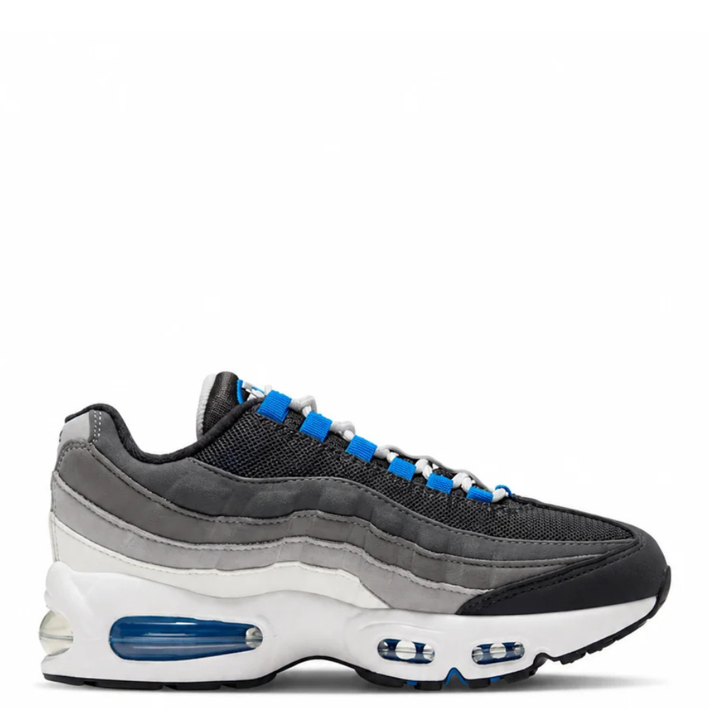 Big Kid's Nike Air Max 95 Big Bubble Anthracite/Light Graphite/Light Charcoal/Blue Spark JA0982-060