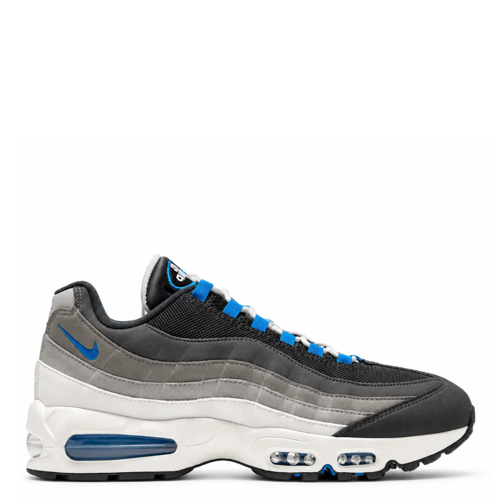 Men's Nike Air Max 95 Big Bubble Premium Anthracite/Light Graphite/Light Charcoal/Blue SparkJA0980-060