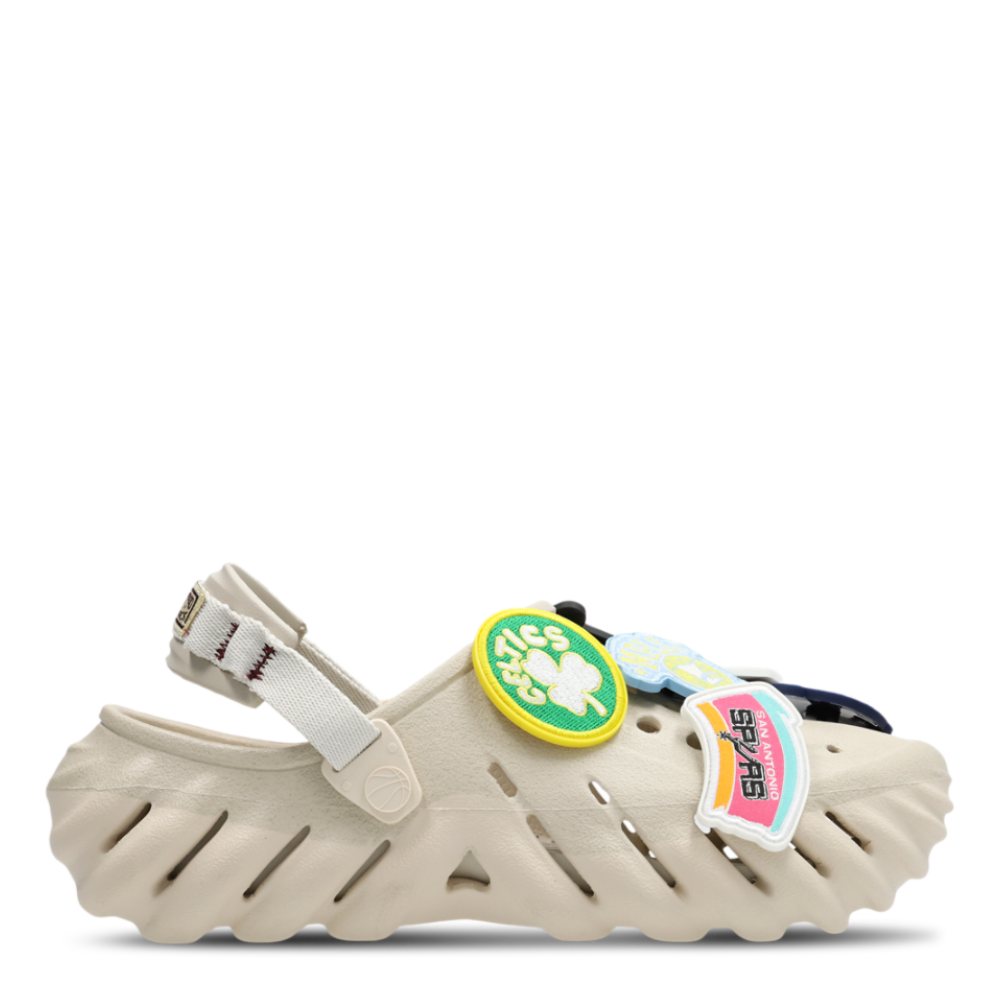 Crocs Nba Echo Clog - Beige/Multi-Color – City Jeans