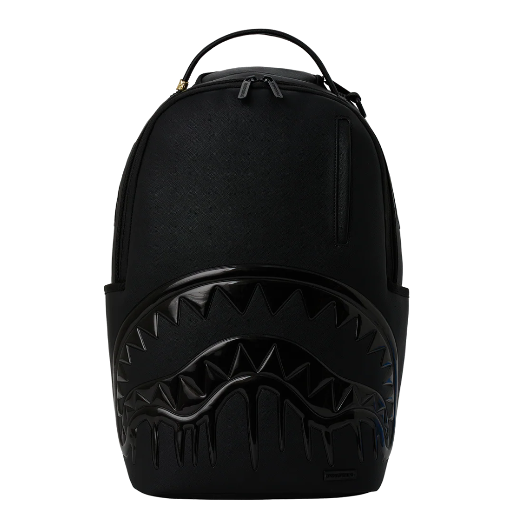Sprayground Glossy Bossy - Black Metallic Backpack