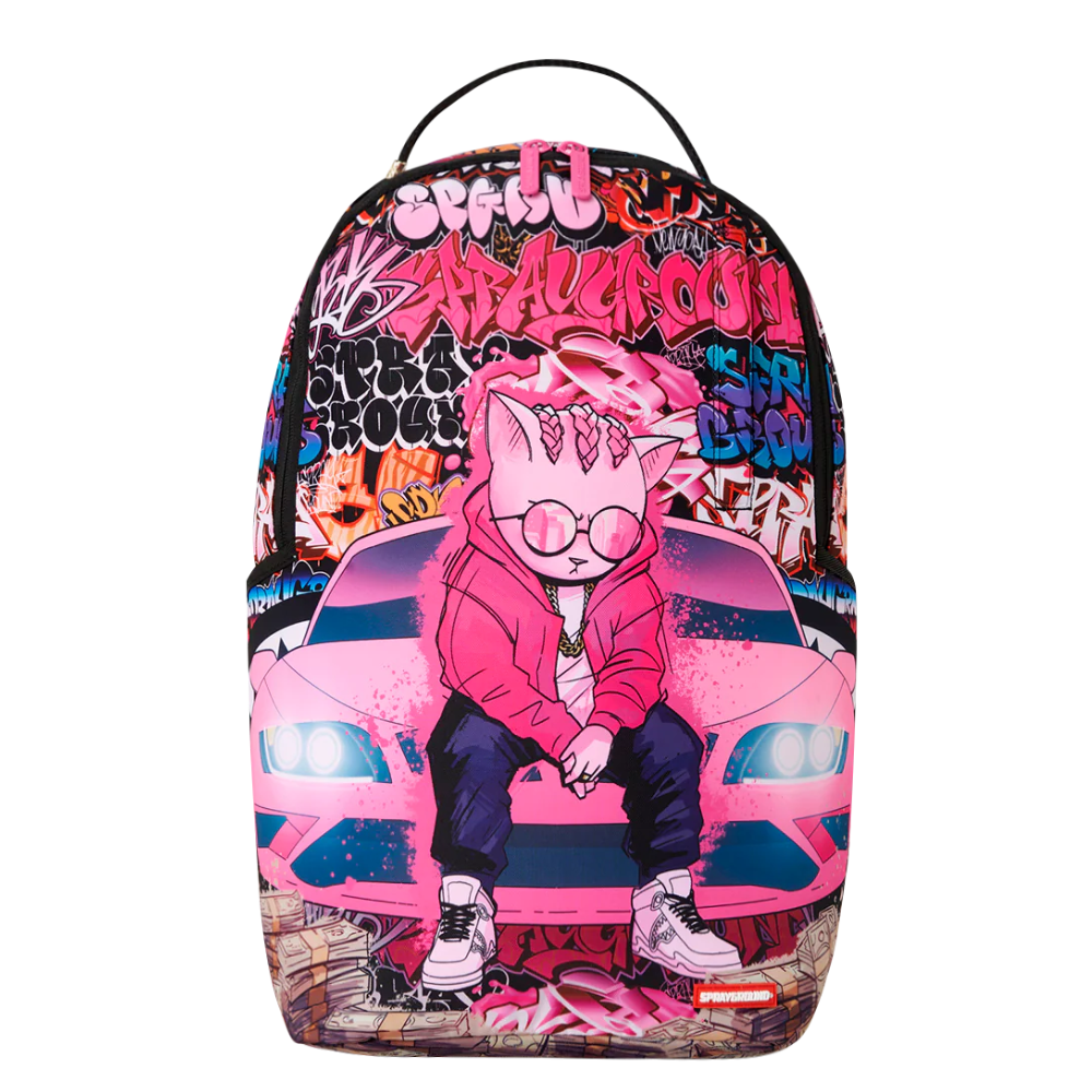 Sprayground Cash Stacks Kitty Backpack