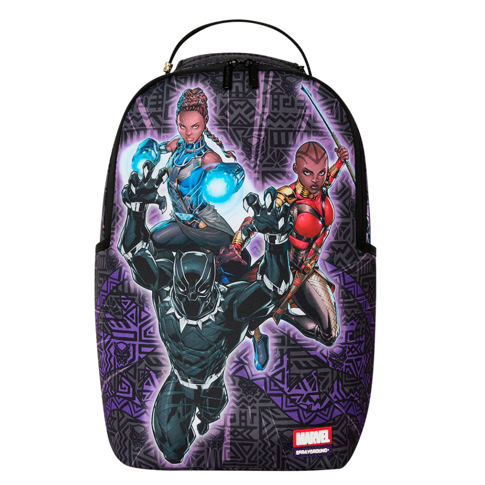 Sprayground Marvel Black Panther Group Shot Backpack