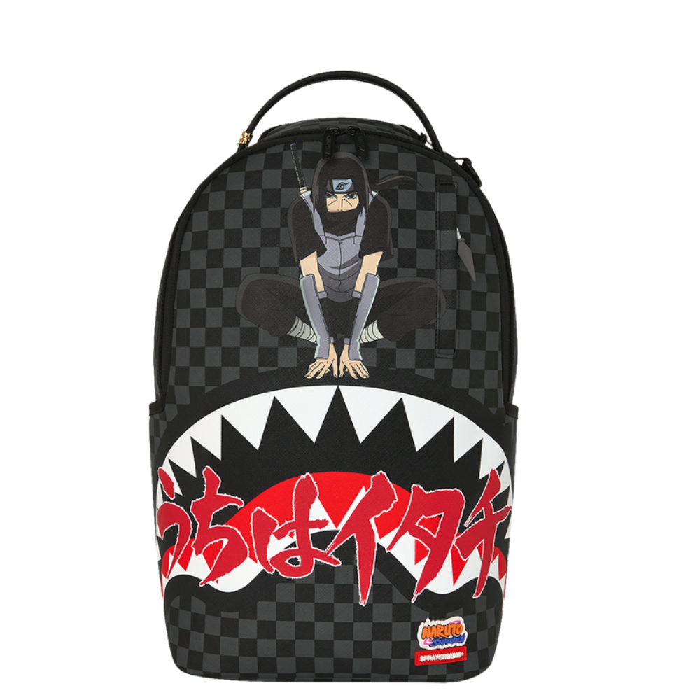 Sprayground Naruto Itachi Checkred Pose Backpack