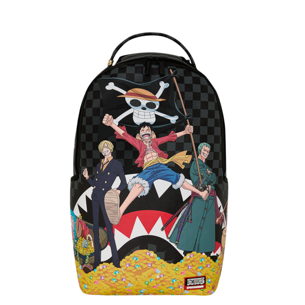 Sprayground One Piece Straw Hat Crew Treasure Trove Backpack
