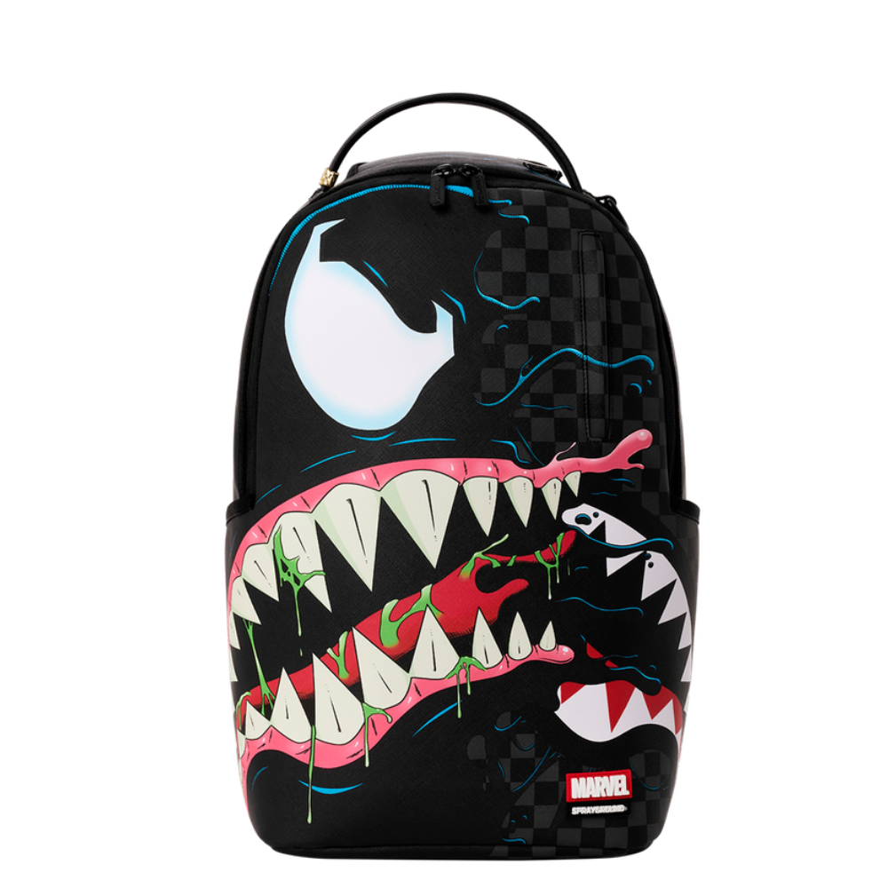 Sprayground Marvel Spiderman Venom Sharkmouth Backpack