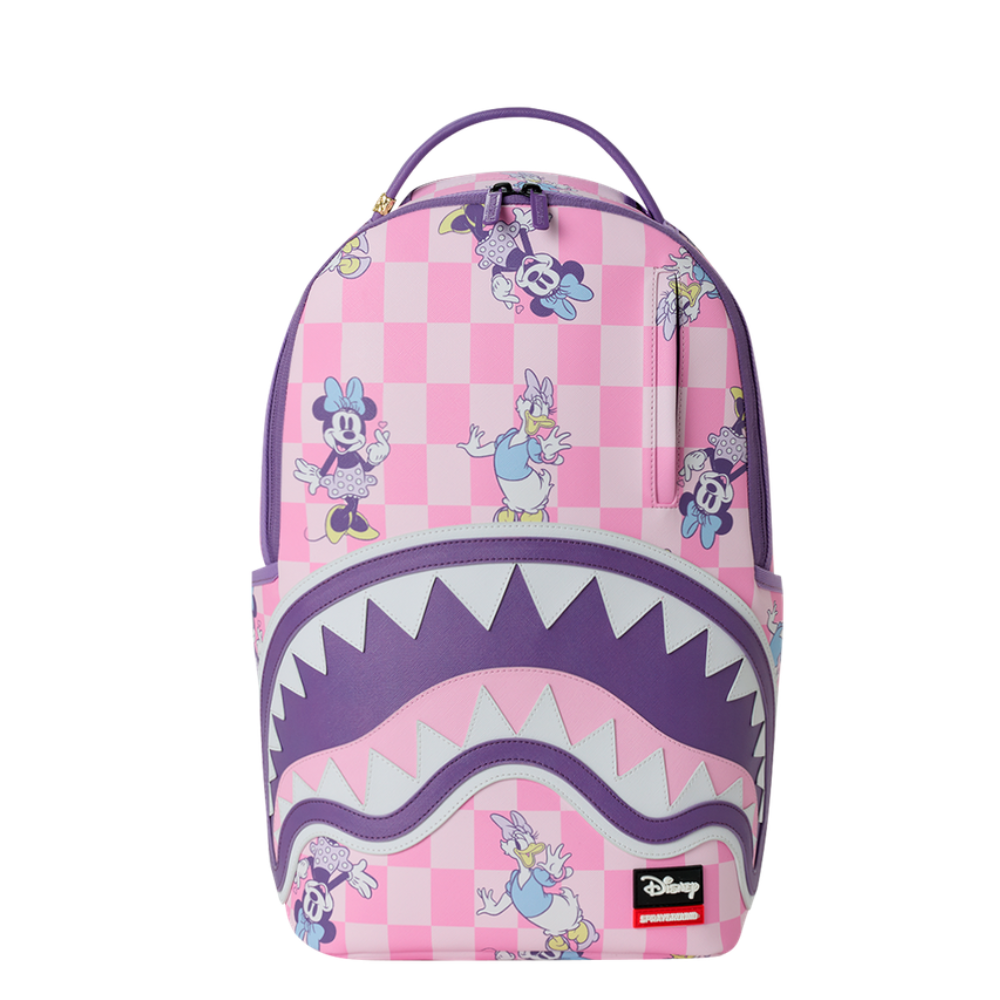 Sprayground Disney Minnie And Daisy Checkers Backpack