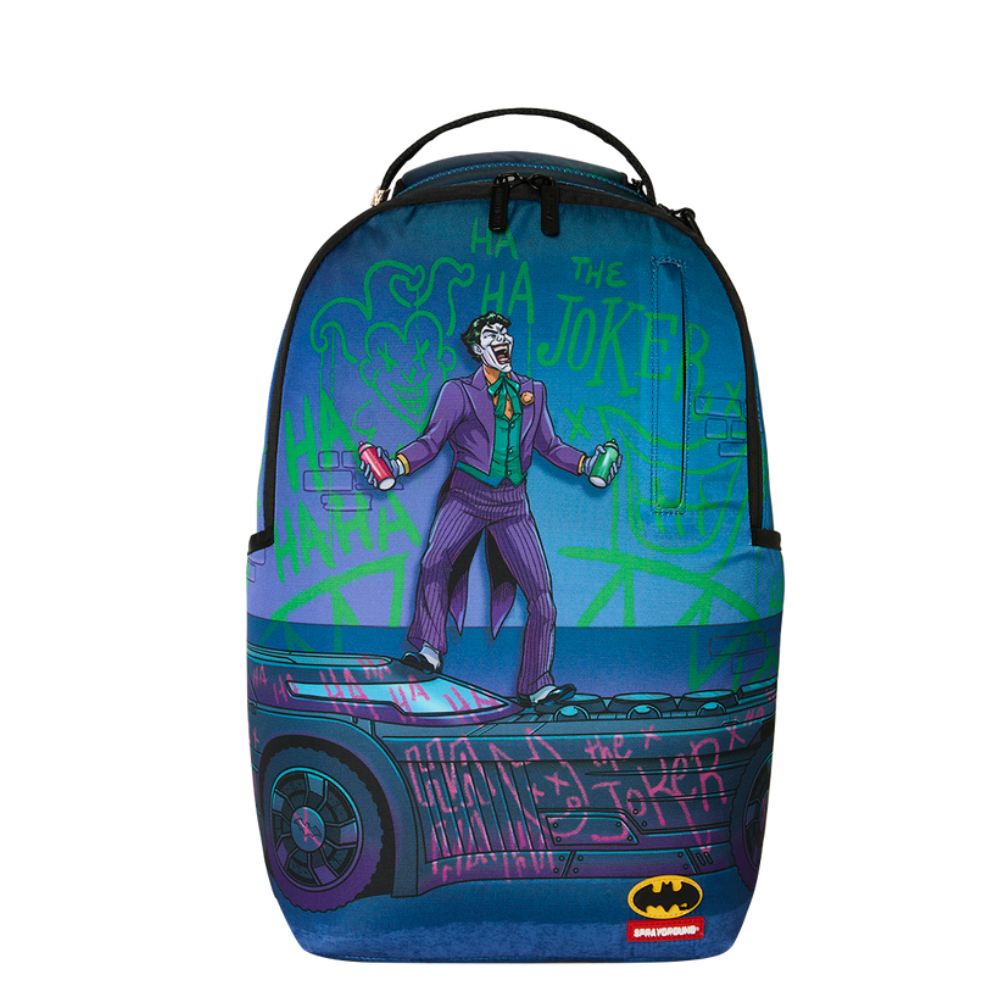 Sprayground Dc Joker Tagged Up Batmobile Backpack – City Jeans