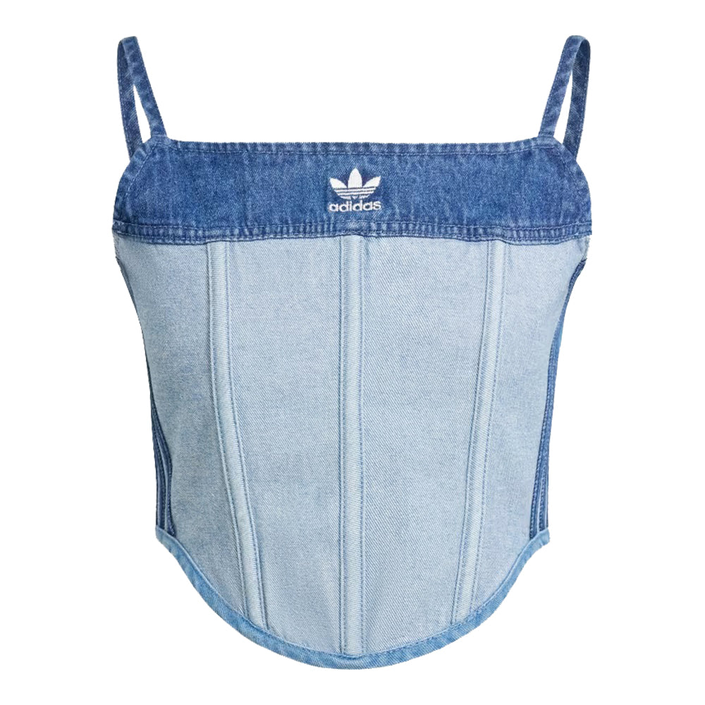 adidas Women's KSENIASCHNAIDER Denim Corset 4