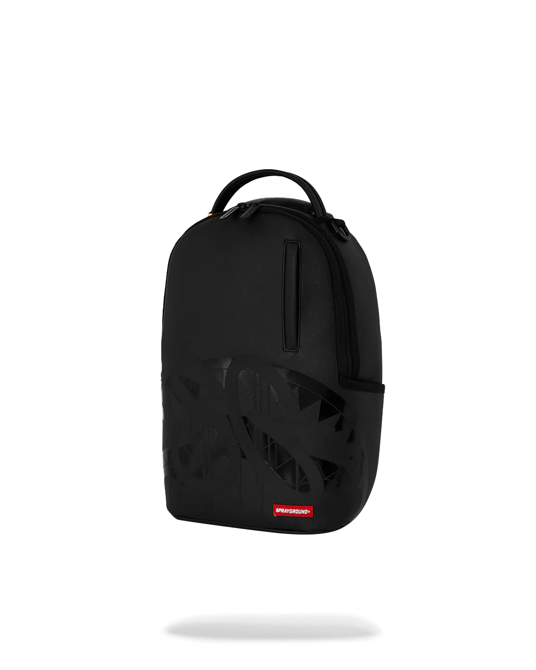 Sprayground Lux Black Ghost Drip Mini Backpack