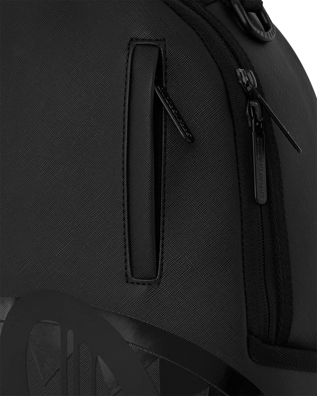 Sprayground Lux Black Ghost Drip Mini Backpack