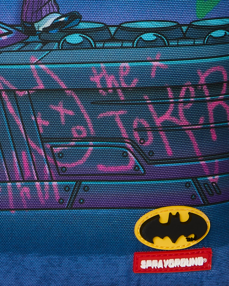 Sprayground Dc Joker Tagged Up Batmobile Backpack