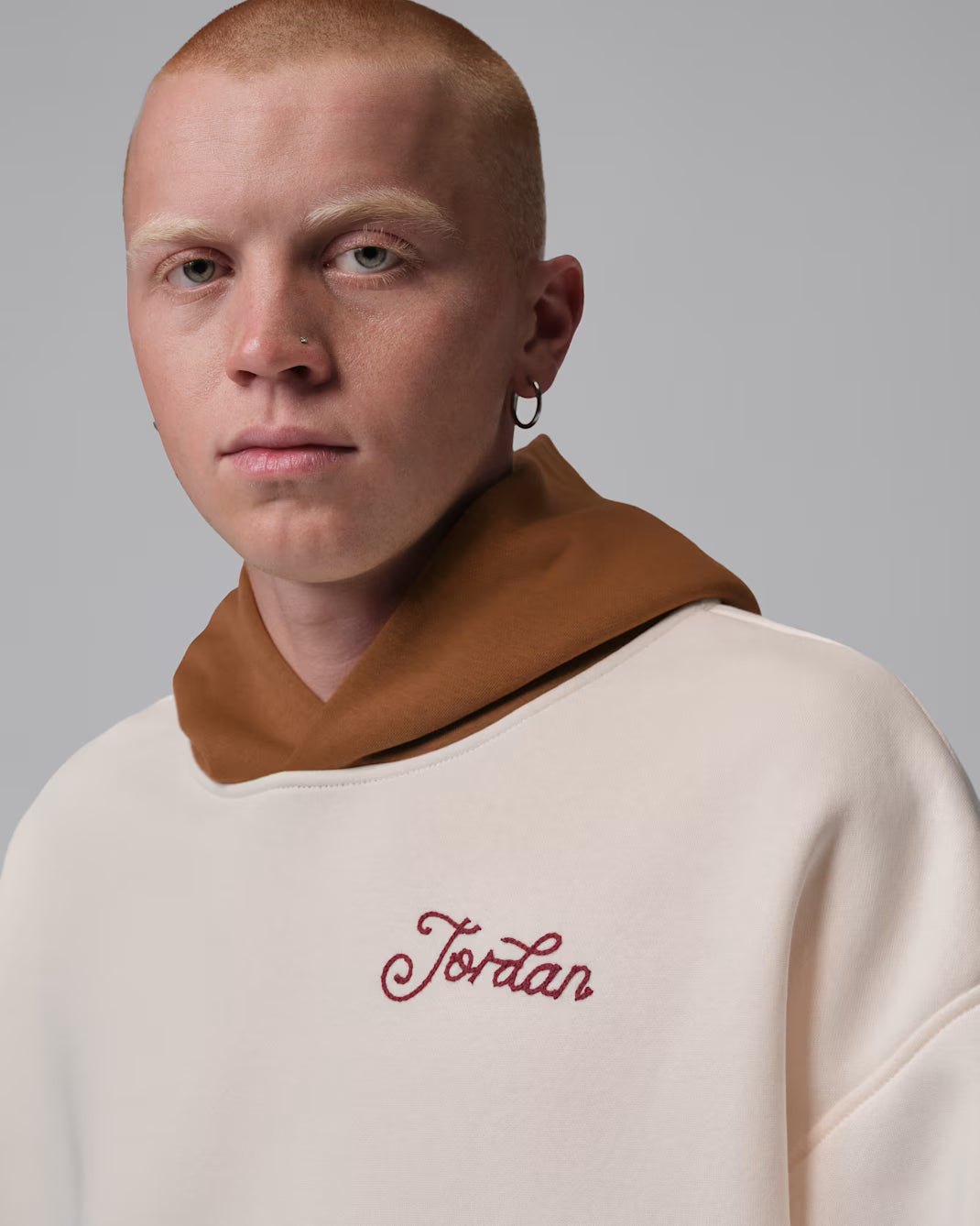 Jordan Brooklyn Fleece Men's Oversized Pullover Hoodie