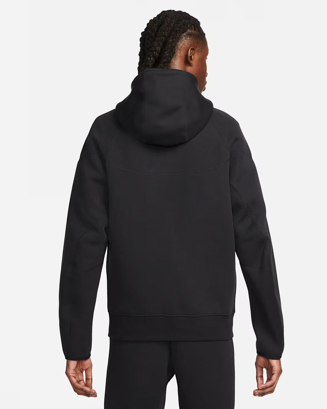 Men's Nike Sportswear Tech Fleece Windrunner Full-Zip Hoodie Black/Black II4587-365
