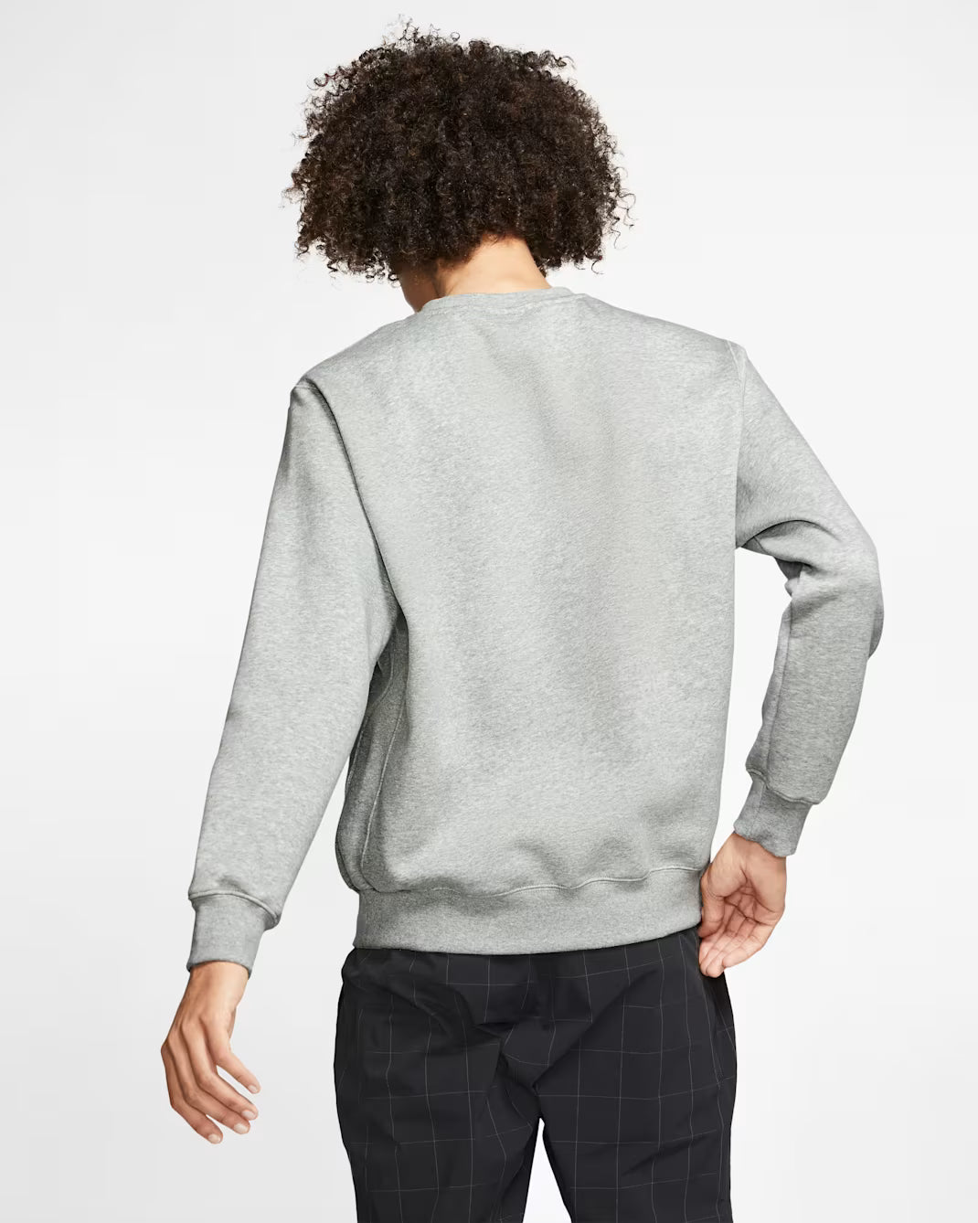 Nike Sportswear Club Fleece Sweatshirt Dark Grey Heather/White BV2662-063