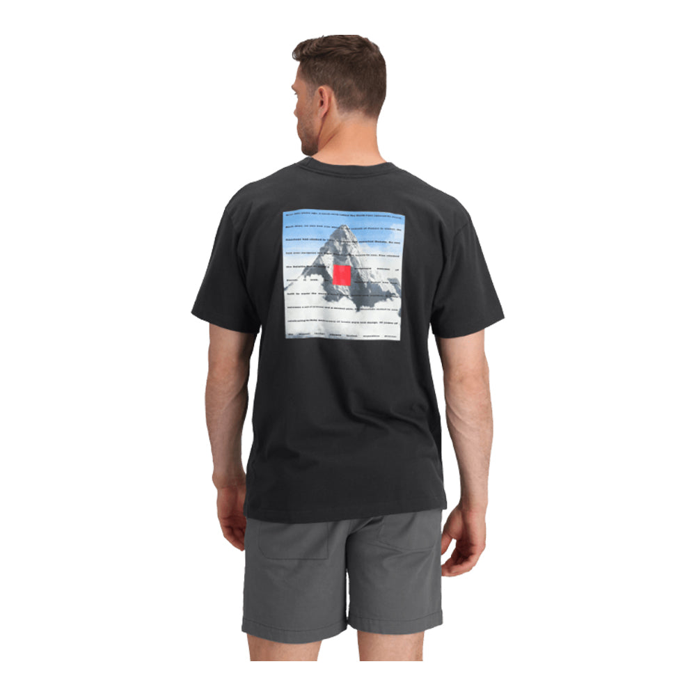 The North Face Men's 40TH Anniversary Mountain T-Shirt - Black 2
